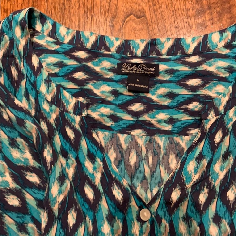 Lucky Brand dress cover up size large